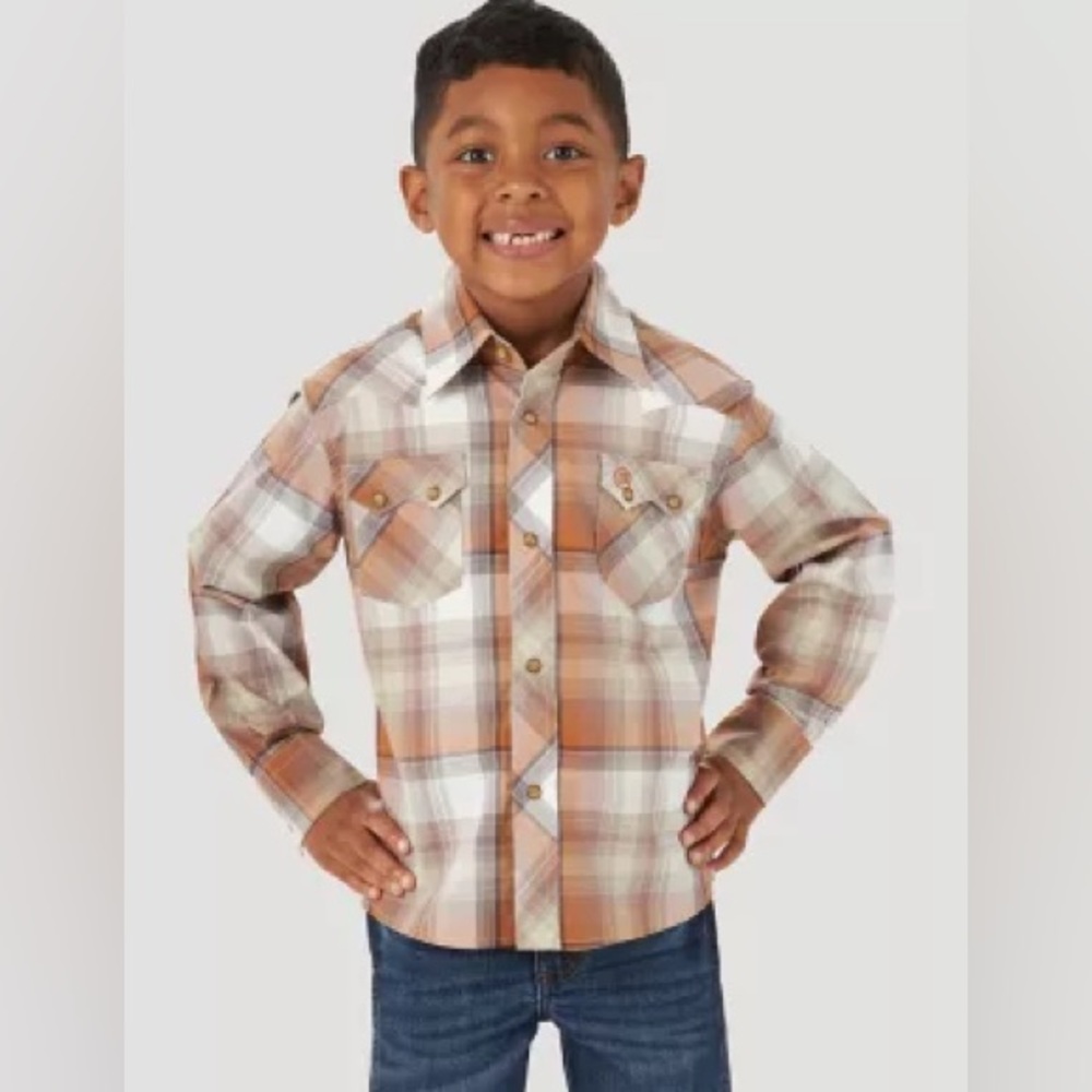 Wrangler Retro long sleeve toddler xs